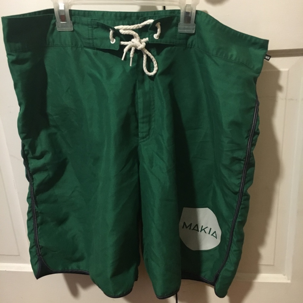 Makia green shorts